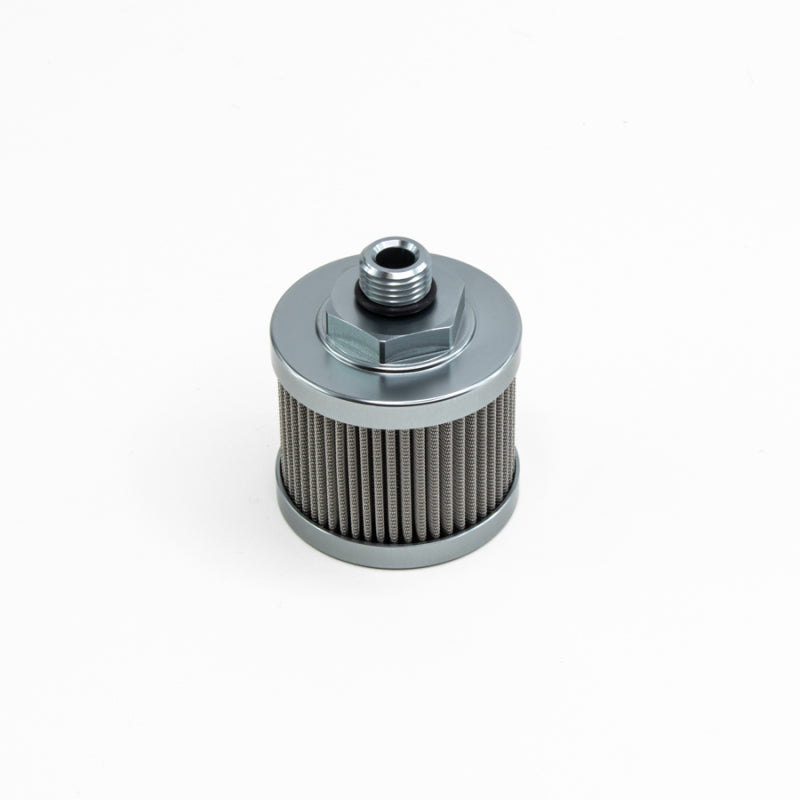Load image into Gallery viewer, DeatschWerks Stainless Steel 6AN 100 Micron Universal Fuel Pump Pre-Filter

