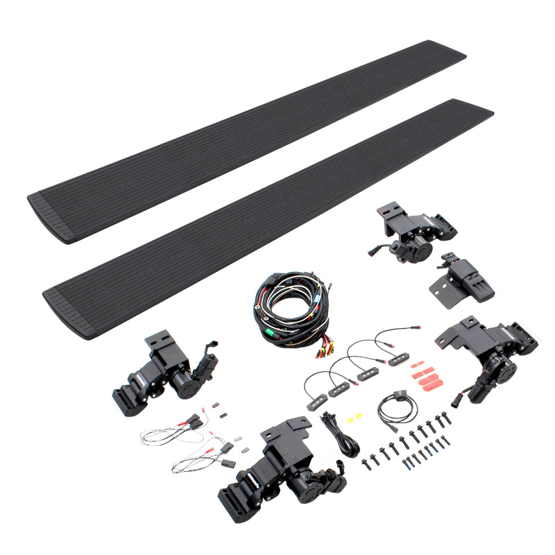 Load image into Gallery viewer, RealTruck 11-22 Ram 2500/3500 CC 4dr VoltStep Electric Running Board Kit - Bedliner Coating

