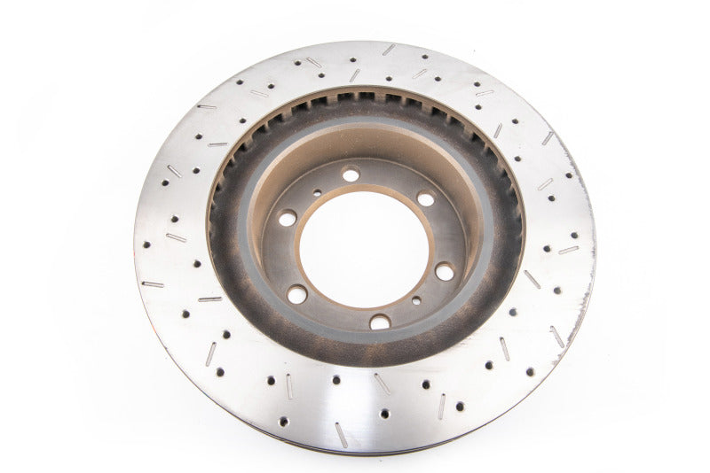 Load image into Gallery viewer, DBA 2012 Toyota 4Runner/11-12 FJ Cruiser Front Drilled and Slotted 4000 Series Rotor
