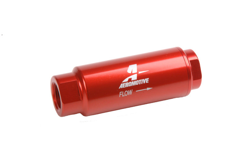 Load image into Gallery viewer, Aeromotive In-Line Filter - (3/8 NPT) 100 Micron SS Element
