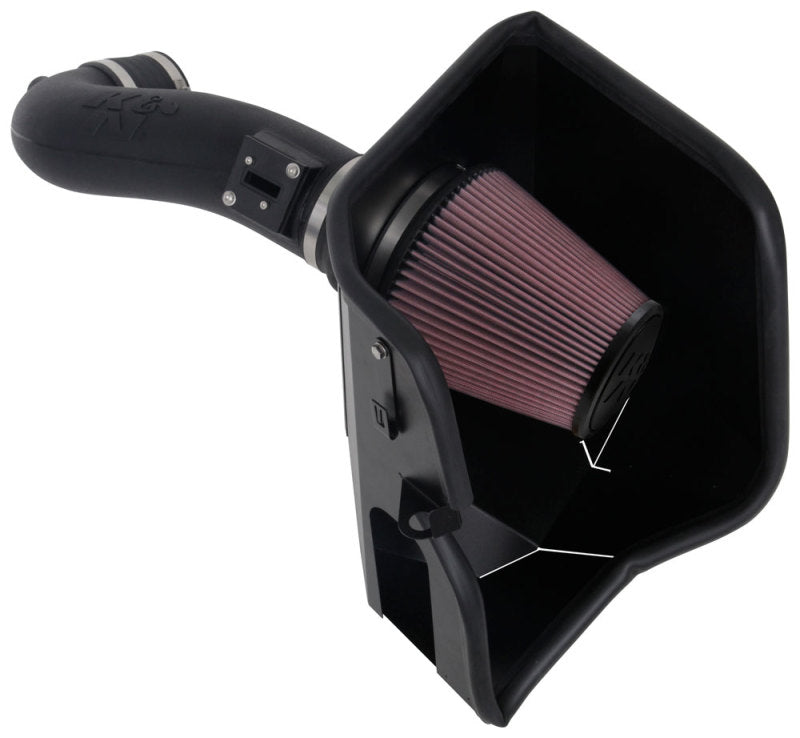 Load image into Gallery viewer, K&amp;N 2019+ Chevrolet 1500 5.3L / 6.2L V8 F/I Aircharger Performance Intake System
