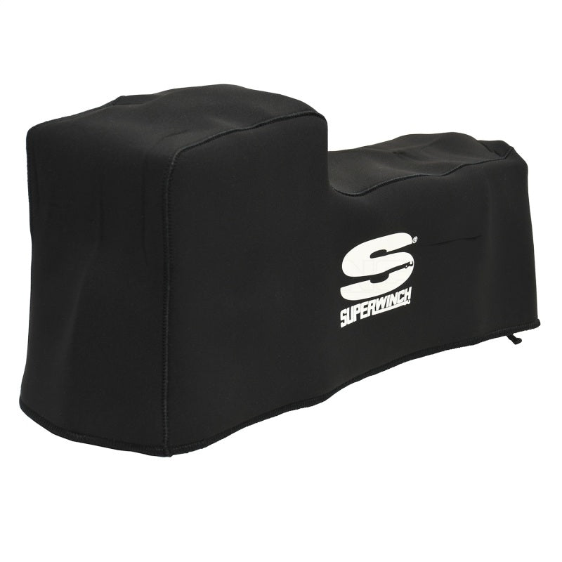 Load image into Gallery viewer, Superwinch Winch Cover for 9500/11500 and S5500/75/ Tiger Shark Winches - Blk Neoprene
