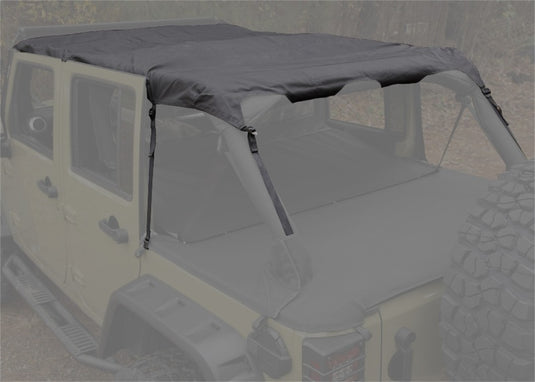 Rugged Ridge Montana Pocket Island Topper Black 10-18 JK 4 Door
