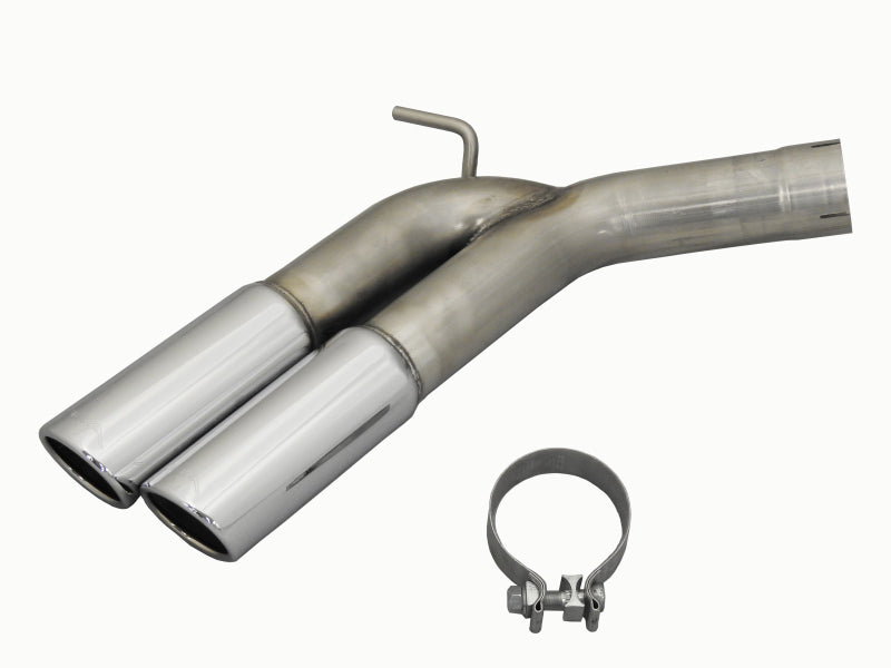 Load image into Gallery viewer, JBA 04-20 Nissan Titan 5.6L 304SS Pass Side Dual Exit Tip Upgrade (For 40-1400/1401)
