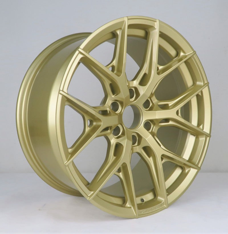 Load image into Gallery viewer, Vossen HF6-4 20x9.5 / 6x135 / ET15 / 87.1 - Satin Gold Wheel
