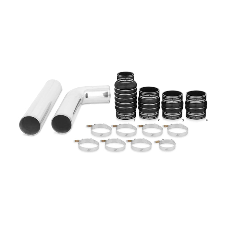 Load image into Gallery viewer, Mishimoto 07.5-09 Dodge 6.7L Cummins Intercooler Kit w/ Pipes (Black)
