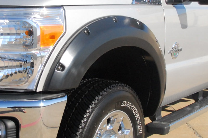 Load image into Gallery viewer, Lund 11-16 Ford F-250 RX-Rivet Style Textured Elite Series Fender Flares - Black (4 Pc.)
