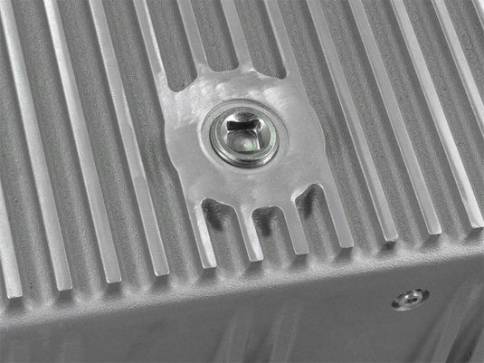 aFe Transmission Pan Cover (Raw); GM Diesel Trucks 01-14 V8-6.6L (td)