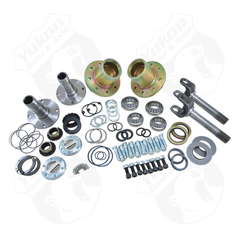 Load image into Gallery viewer, Yukon Gear Spin Free Locking Hub Conversion Kit For SRW Dana 60 94-99 Dodge
