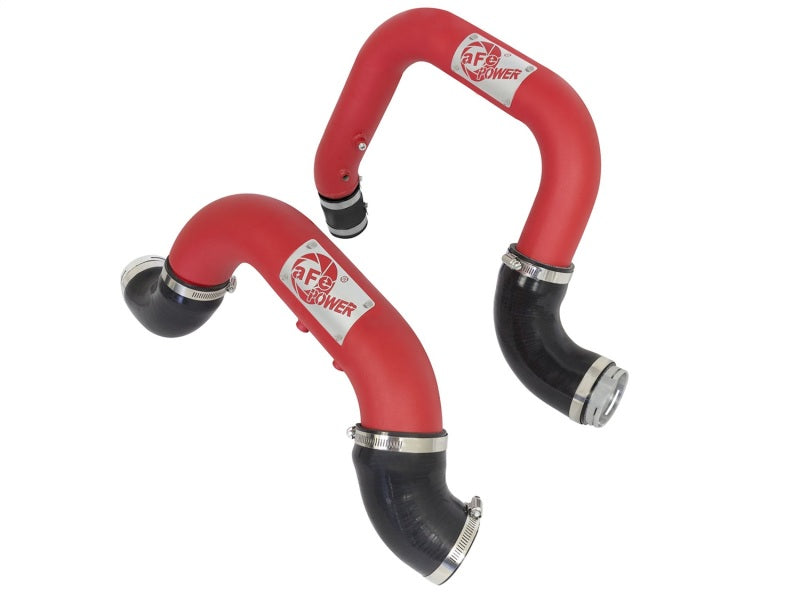 Load image into Gallery viewer, aFe BladeRunner Red Intercooler Tubes Combo 2016 GM Colorado/Canyon I4-2.8L (td)
