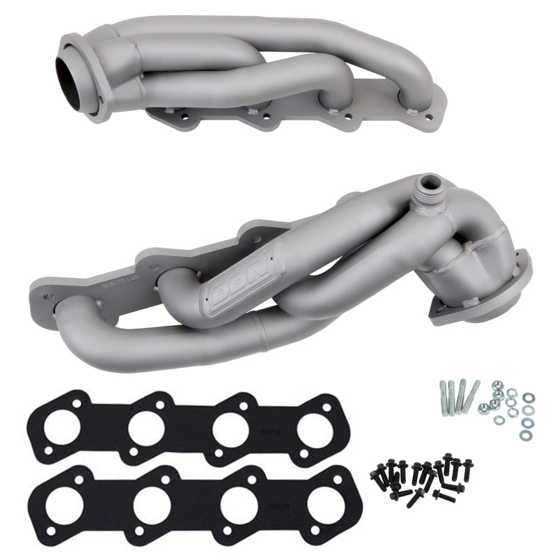 Load image into Gallery viewer, BBK 99-03 Ford F Series Truck 5.4 Shorty Tuned Length Exhaust Headers - 1-5/8 Titanium Ceramic

