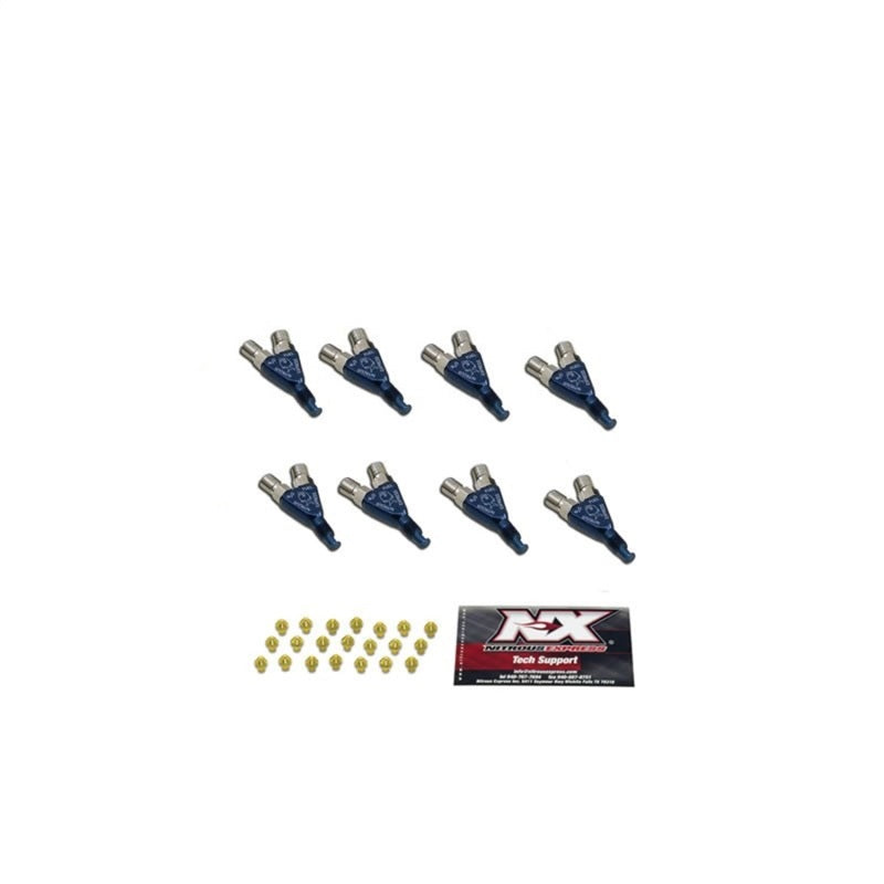 Load image into Gallery viewer, Nitrous Express Piranha Nozzles 8 Cyl (Incl All HP Settings)
