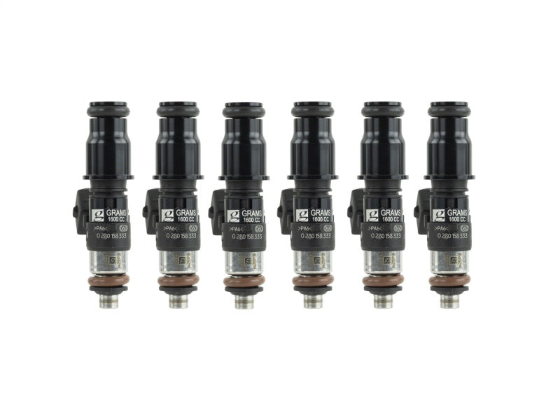Load image into Gallery viewer, Grams Performance 1600cc R32/R34/RB26 Top Feed Only 14mm INJECTOR KIT
