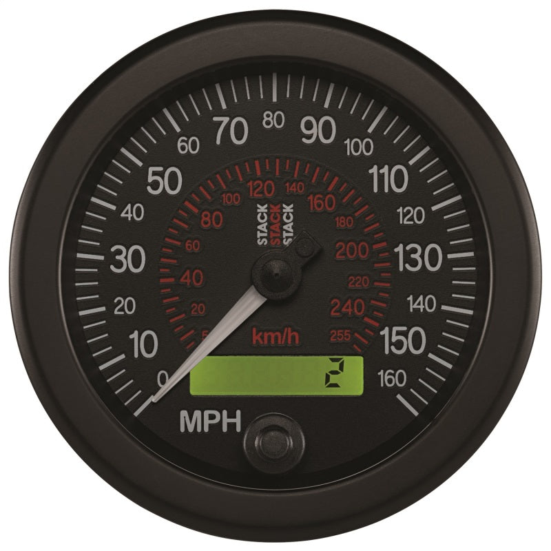 Load image into Gallery viewer, Autometer Stack Instruments 88MM 0-160 MPH / 260 KM/H Programmable Speedometer - Black
