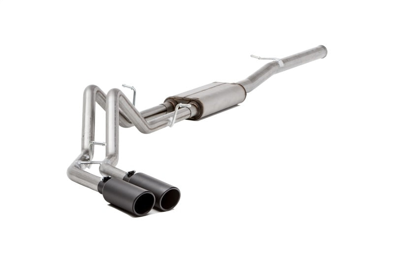 Load image into Gallery viewer, Gibson 14-18 GMC Sierra 1500 Denali 5.3L 3in/2.25in Cat-Back Dual Sport Exhaust - Black Elite

