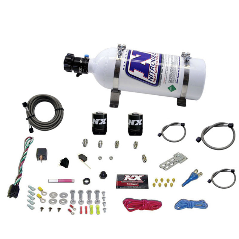 Load image into Gallery viewer, Nitrous Express All Ford EFI Single Nozzle Nitrous Kit (35 -50-150HP) w/5lb Bottle
