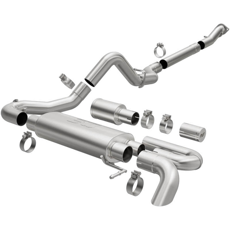 Load image into Gallery viewer, MagnaFlow 2021 Ford Bronco Overland Series Cat-Back Exhaust w/ Single Straight Driver Exit- No Tip
