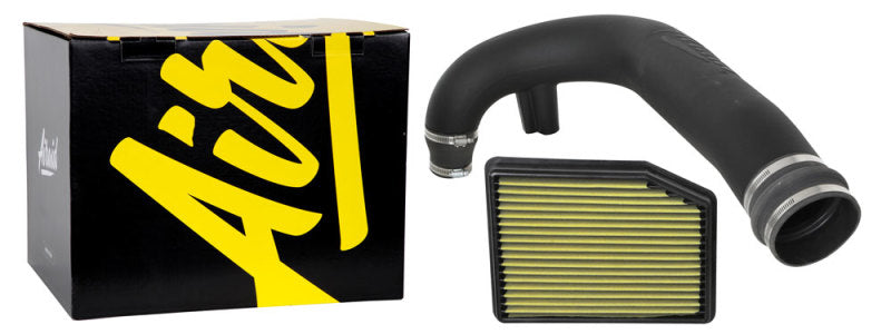 Load image into Gallery viewer, Airaid 19-20 Chevrolet Silverado 1500 L4-2.7L Jr Intake Kit - Oiled / Yellow Media
