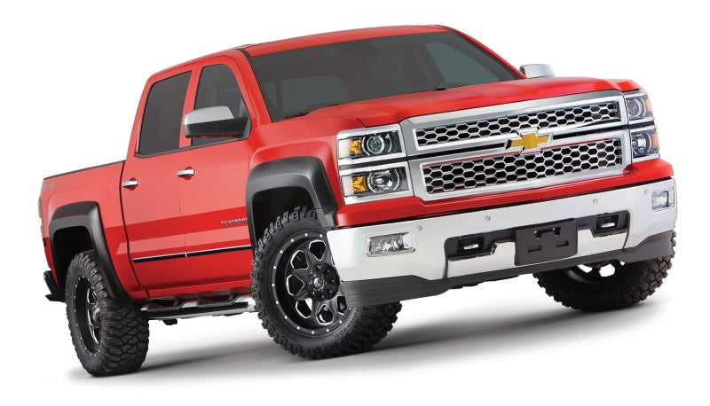 Load image into Gallery viewer, Bushwacker 14-16 Chevy Silverado 1500 Extend-A-Fender Style Flares 4pc - Black
