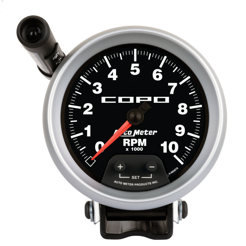 Load image into Gallery viewer, Autometer 3-3/4in 10K RPM Pedestal w/Ext. Quick-Lite Gauge Chevrolet COPO Camaro
