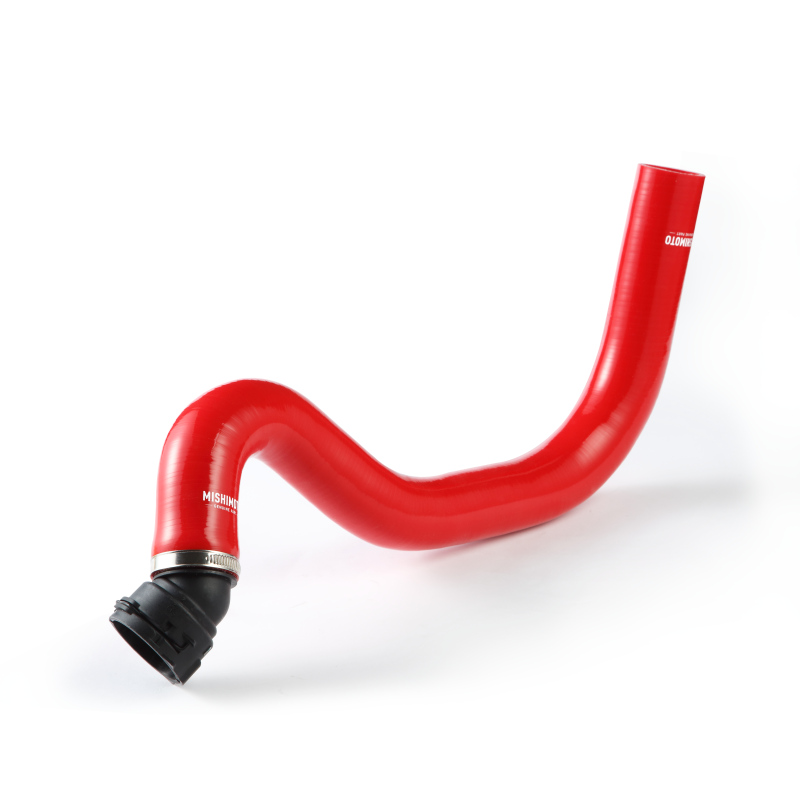 Load image into Gallery viewer, Mishimoto 15+ Ford Mustang GT Red Silicone Upper Radiator Hose
