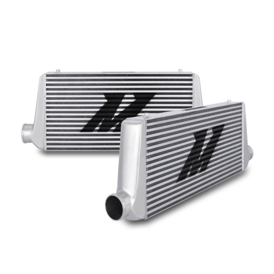 Mishimoto Universal Silver R Line Intercooler Overall Size: 31x12x4 Core Size: 24x12x4 Inlet /Outlet