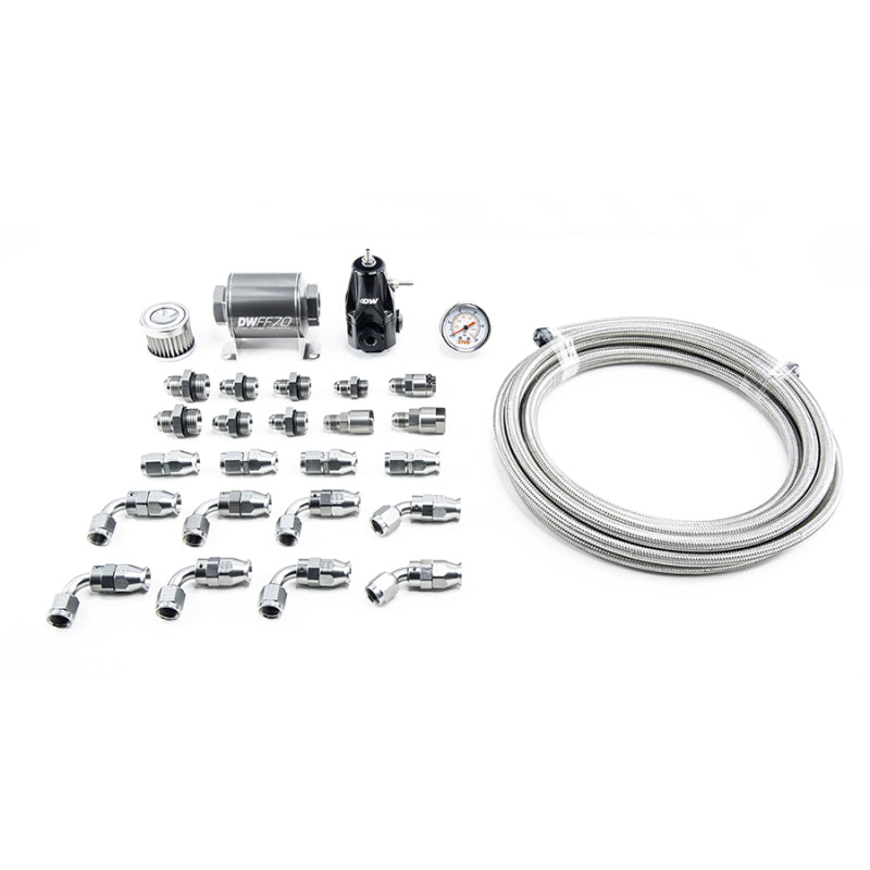 Load image into Gallery viewer, DeatschWerks 10-15 Chevy Camaro X2 Series Pump Module -6AN CPE Plumbing Kit
