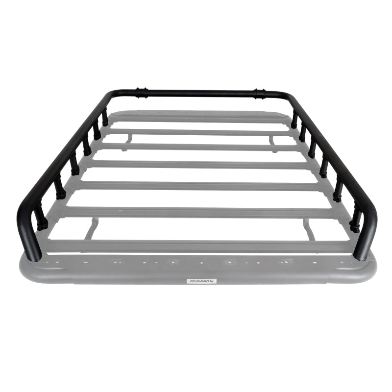 Load image into Gallery viewer, Go Rhino SRM500 Tri-Rail Kit (For 75in. Long Rack) - Tex. Blk (Rails ONLY - Req. Platform)
