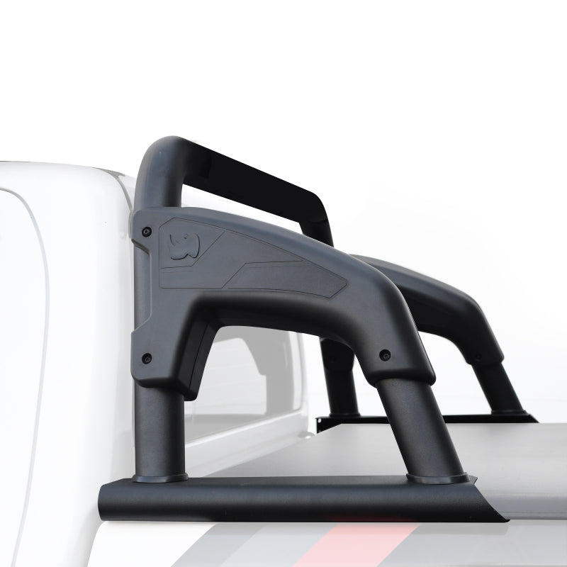 Load image into Gallery viewer, Go Rhino 16-23 Toyota Tacoma 4dr Sport Bar 4.0 - Tex. Blk (561000BRK-ND Req. to Attach to Deck Rail)
