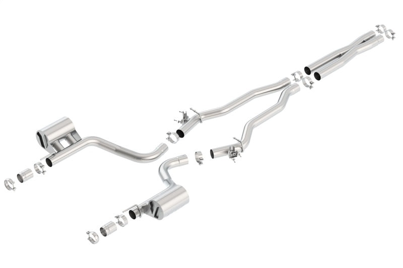 Load image into Gallery viewer, Borla 15-16 Dodge Charger Hellcat 6.2L V8 ATAK Catback Exhaust w/ Valves No Tips Factory Valance
