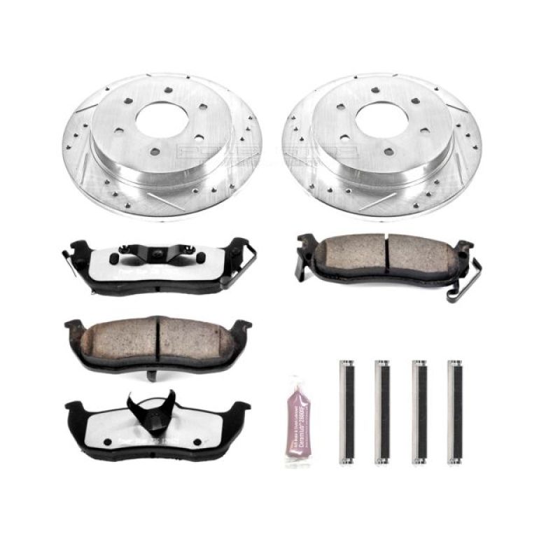 Load image into Gallery viewer, Power Stop 04-10 Infiniti QX56 Rear Z36 Truck &amp; Tow Brake Kit
