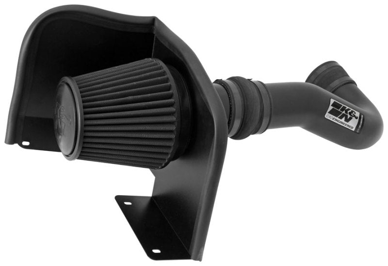 Load image into Gallery viewer, K&amp;N 07-08 Chevy Silverado 1500 4.8L/5.3L V8 / 07-08 GMC Yukon 4.8L/5.3L V8 Black Perf Intake Kit
