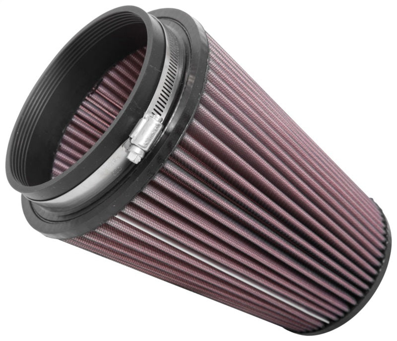 Load image into Gallery viewer, K&amp;N Universal Clamp-On Air Filter 5in FLG / 6-1/2in B / 4-3/8in T / 8-3/4in H

