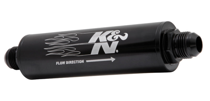 Load image into Gallery viewer, K&amp;N 2in OD x 9in L 10AN 25 Micron In-Line Fuel/Oil Filter
