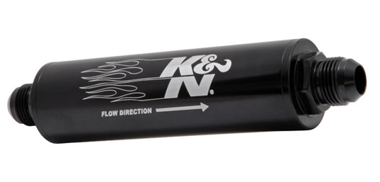 K&N 2in OD x 9in L 10AN 25 Micron In-Line Fuel/Oil Filter