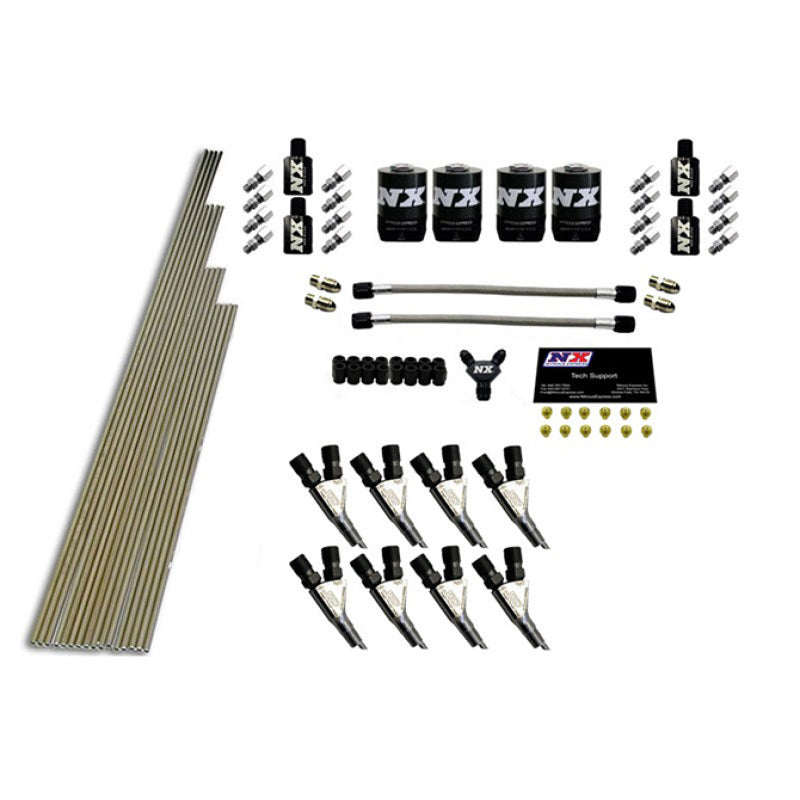 Load image into Gallery viewer, Nitrous Express 8 Cyl STD Nozzle Intake Plumbing Kit (Incl Hardware)

