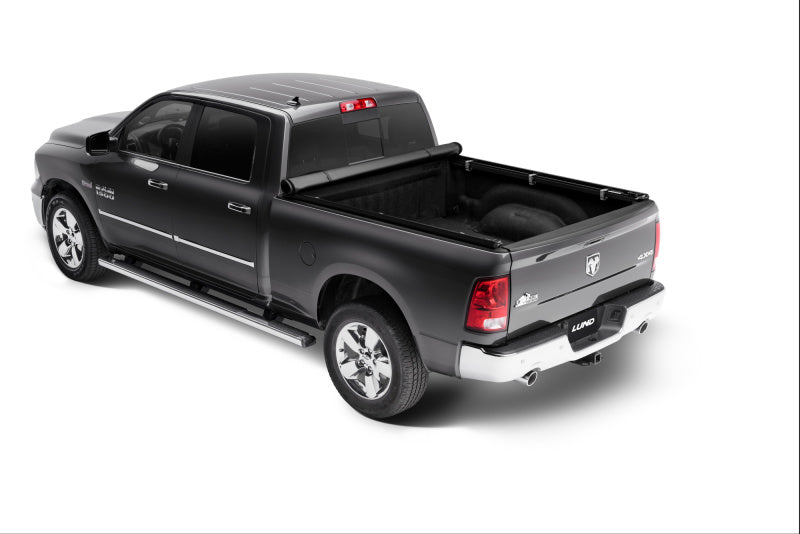 Load image into Gallery viewer, Lund 02-17 Dodge Ram 1500 (8ft. BedExcl. Beds w/Rambox) Genesis Roll Up Tonneau Cover - Black
