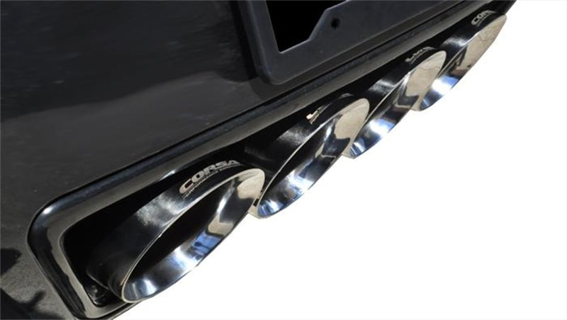 Load image into Gallery viewer, Corsa 2014-2019 Corvette C7 Coupe 6.2L V8 AT/MT 2.75in Valve-Back Dual Rear Exit Polished Xtreme Exh
