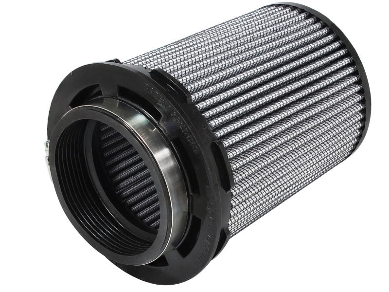 Load image into Gallery viewer, aFe MagnumFLOW Pro DRY S Universal Air Filter 3.5in. F / 5in. B mtm2 / 4.5in. inv T / 7.5in. H
