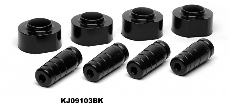 Load image into Gallery viewer, Daystar 1997-2006 Jeep Wrangler TJ - 1 3/4in (Coil Spacers &amp; Ext Bump Stops) Front &amp; Rear (Pair)
