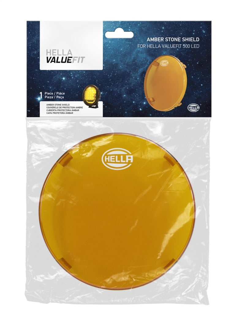 Load image into Gallery viewer, Hella 500 LED Driving Lamp 6in Amber Cover
