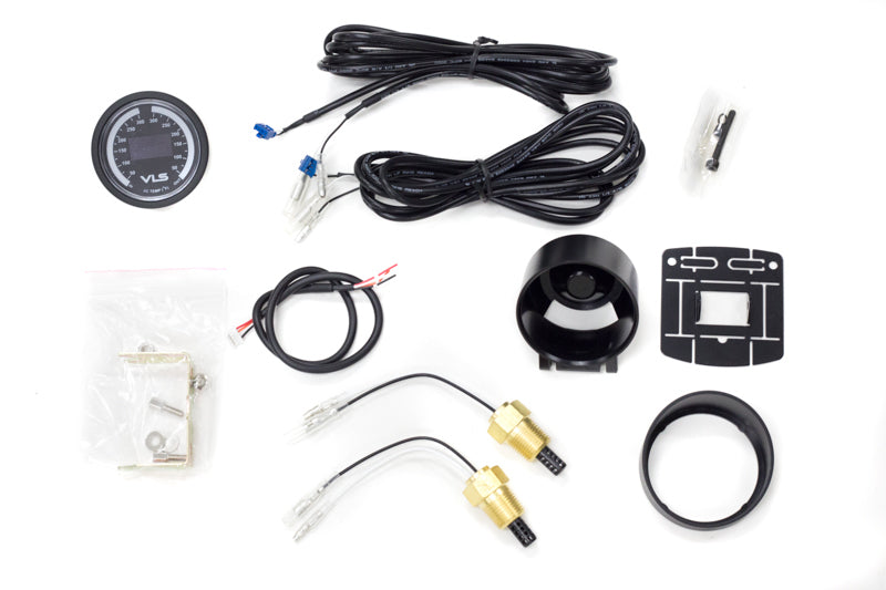 Load image into Gallery viewer, Revel VLS 52mm 50-300 Deg F Dual Intercooler Temperature Gauge
