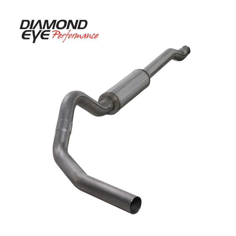 Load image into Gallery viewer, Diamond Eye KIT 4in Catback Single SS: 03-07 FORD 6.0L F250/F350
