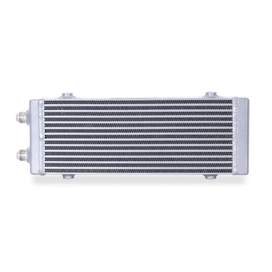 Mishimoto Universal Medium Bar and Plate Dual Pass Silver Oil Cooler