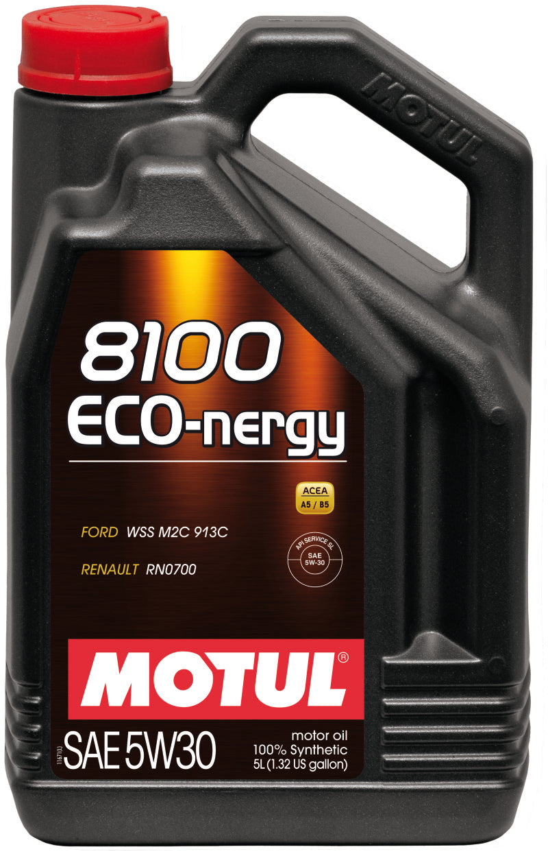 Load image into Gallery viewer, Motul 5L Synthetic Engine Oil 8100 5W30 ECO-NERGY - Ford 913C
