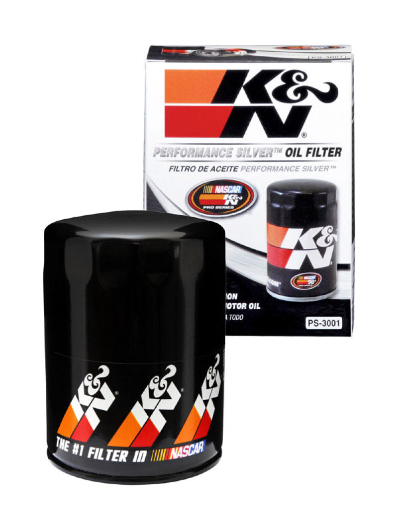 Load image into Gallery viewer, K&amp;N Oil Filter for Ford/Audi/VW/Toyota/Mercury/Mazda/Nissan/Dodge/Lincoln/Volvo 3.656in OD
