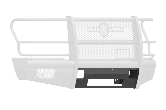 Road Armor 17-20 Ford F-250 Vaquero Front Non-Winch Plate Non-Winch Plate - Tex Blk