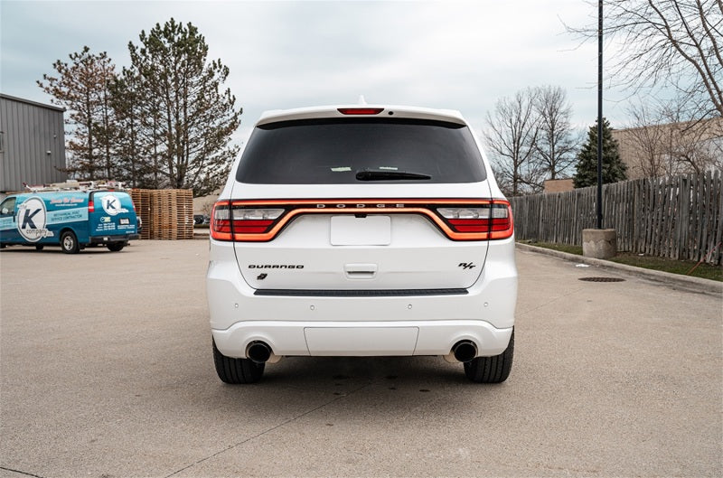 Load image into Gallery viewer, Corsa 2011-2025 Dodge Durango Xtreme 2.5in Cat-Back Dual Rear Exit w/ Single 4.5in Black PVD Tips
