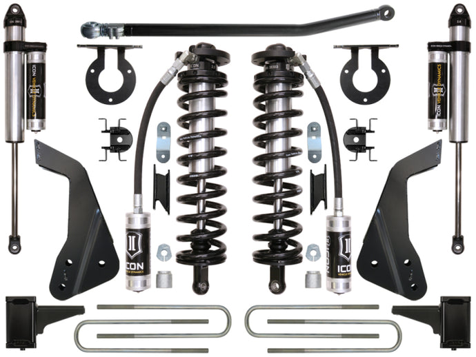 ICON 08-10 Ford F-250/F-350 4-5.5in Stage 3 Coilover Conversion System