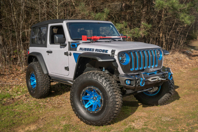 Load image into Gallery viewer, Rugged Ridge Max Terrain Fender Flare Set F &amp; R 18-22 Jeep Wrangler JL
